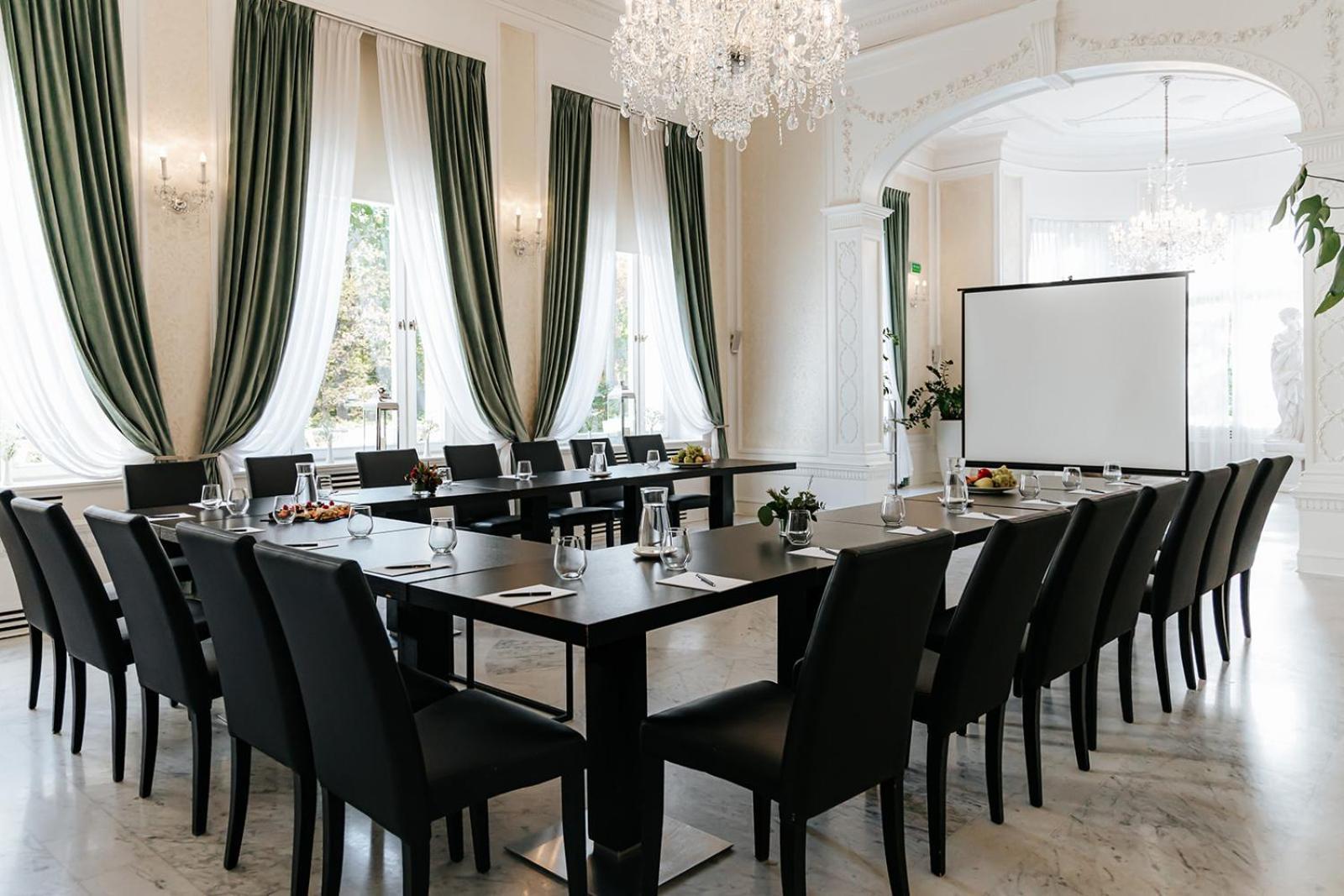 ורוצלב Platinum Palace Boutique Hotel & Spa מראה חיצוני תמונה The interior of the conference room